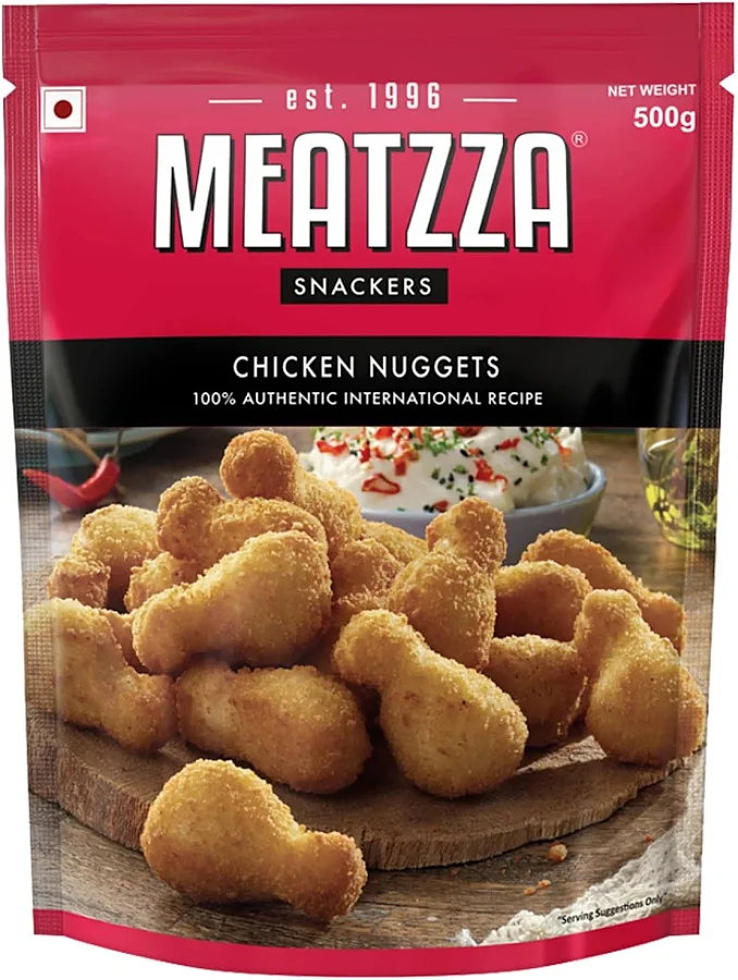 MEATZZA CHICKEN NUGGETS 500 GM NEW